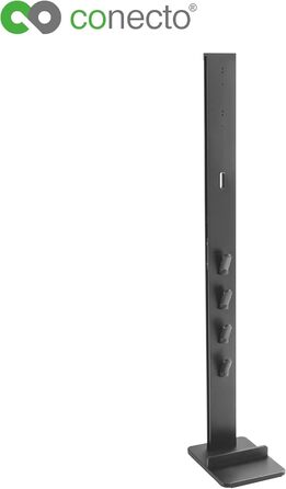 Підставка для пилососа Conecto: універсальна сумісна з Dyson Gen5, V15, V12, V11, V10, V8, V7, V6, чорний дизайн