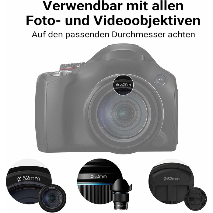 Поляризаційний фільтр Walimex Pro Zirkular Slim (52mm, Super DMC Slim) з захисним чохлом