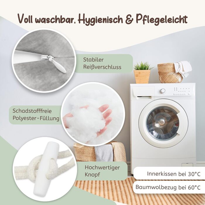 Подушка для вагітних Joyfill Stillkissen XXL: Тестована акушерками, для сну на боці та для годування, з м'якою мусліновою наповнювачем (сірий, 190 см)