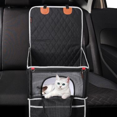 Автокрісло для собак - комфортне та дихаюче, для маленьких та середніх порід