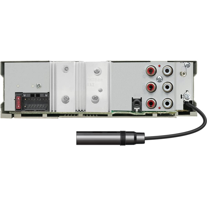 JVC KD-X482DBT автомобільна магнітола з USB, DAB+, Bluetooth, Alexa, 4x50 Вт, чорна, підсвічування, AUX, 3 Pre-Out, саундпроцесор