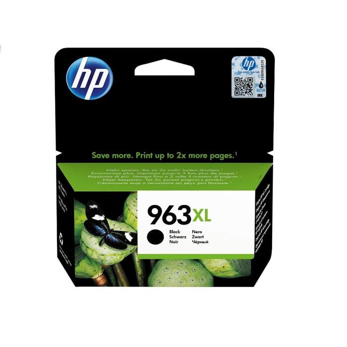 Оригінальний чорний картридж HP 963XL для принтера, підвищена ємність